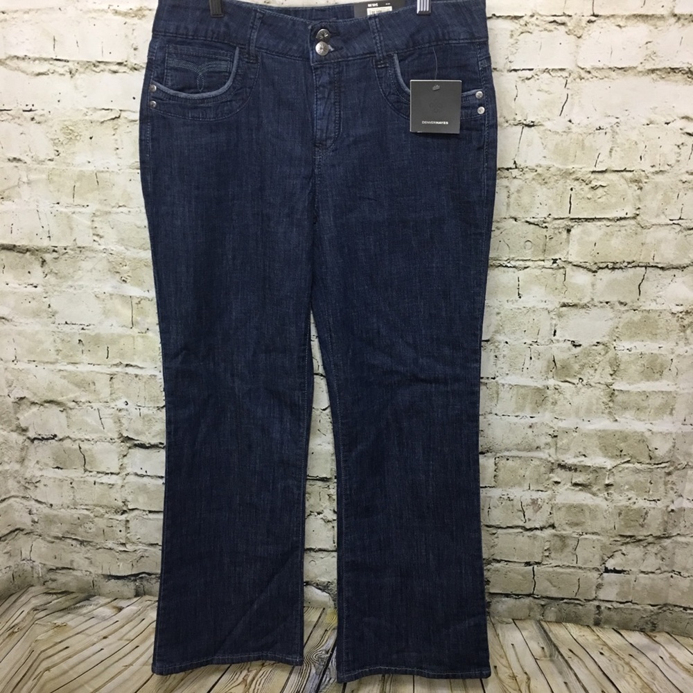 🌻 NWT Denver Hayes Dark Wash Bootcut Jeans K15